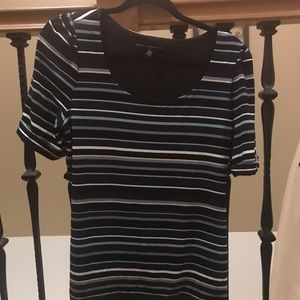 White House black market striped shirt